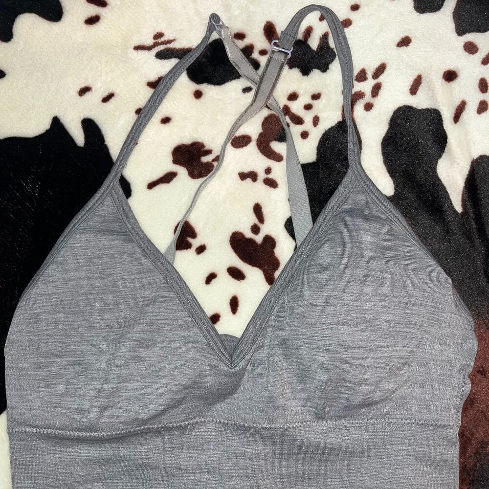 Gray Sports Bra (Read Description)